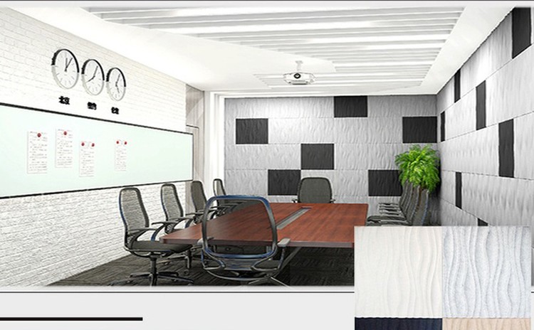 根據(jù)會(huì)議室風(fēng)格選擇合適的吸音板-1